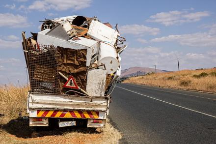 debris removal companies trucks