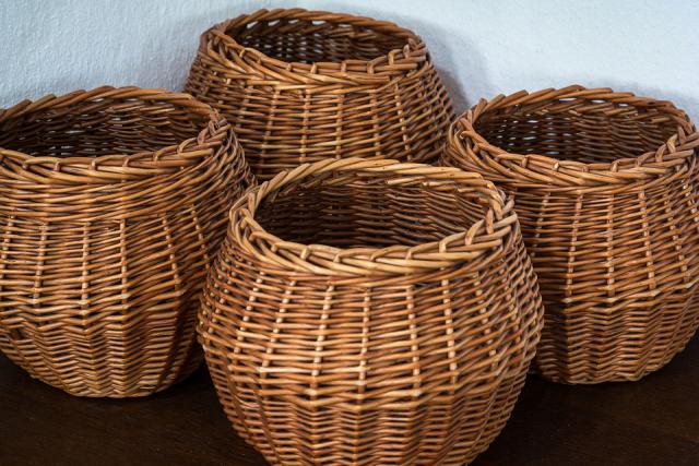 Use baskets for better home organization