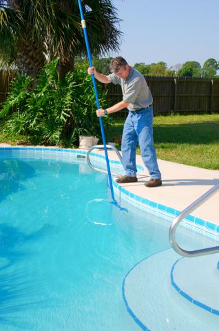 Pool service and maintenance